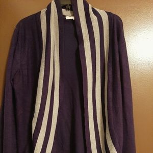 EUC Navy & Gray cardigan